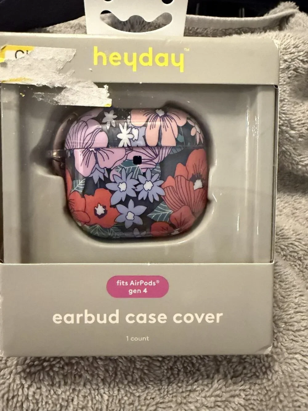 heyday Earbud Case Cover for AirPods Gen 4 Floral Print